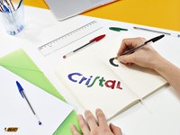 Balpen Bic Cristal M 5st assorti 5 Stuk-3