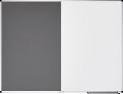 Combibord Legamaster UNITE grijs-whitebrd 90x120cm 1 Stuk