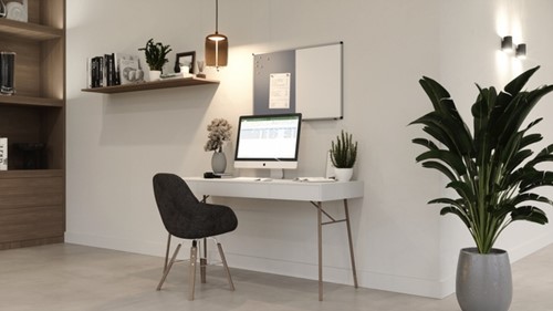 Combibord Legamaster UNITE grijs-whitebrd 60x90cm 1 Stuk-2