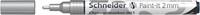 Viltstift  Schneider Paint-it 2.0mm mtl chrome 1 Stuk