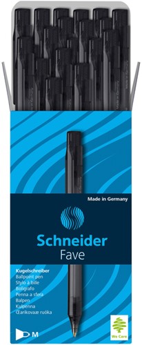 Balpen Schneider Fave M zwart 1 Stuk-2