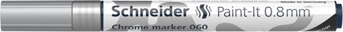 Viltstift  Schneider Paint-it 0.8mm mtl chrome 1 Stuk-2