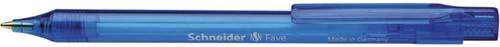 Balpen Schneider Fave M blauw 1 Stuk