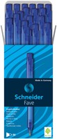 Balpen Schneider Fave M blauw 1 Stuk-2