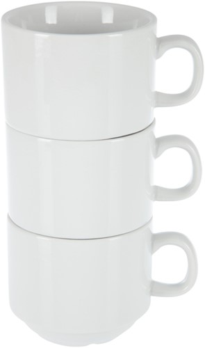 Theekop Olympia Whiteware 200 ml doos 12 stuks wt 12 Stuk-2