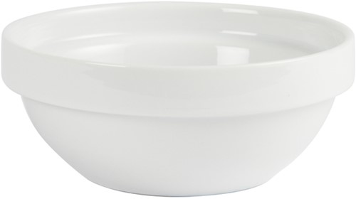 Kom Olympia Whiteware 13 cm doos 12 stuks wit 12 Stuk