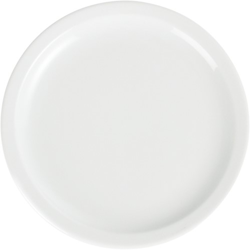 Bord Olympia Whiteware 23 cm doos 12 stuks wit 12 Stuk