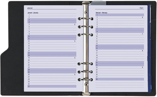 Organizer Kalpa Clipb A5 + ag25-26 7d/2p nerf zw 1 Stuk-2