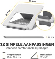 Laptopstandaard Fellowes Breyta wit 1 Stuk-3