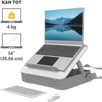 Laptopstandaard Draagtas Fellowes Breyta wit 1 Stuk-3