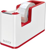 Plakbandhouder Leitz WOW wit/rood 1 Stuk