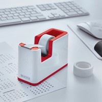 Plakbandhouder Leitz WOW wit/rood 1 Stuk-2