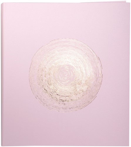 Fotoalbum Exacompta 29x32cm 60pag Ellipse roze 1 Stuk