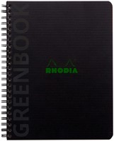 Notbk Rhodia Greenbook A5 lijn 6-g 180 pag zwart 1 Stuk-2