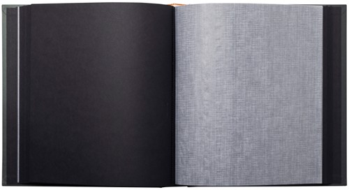 Fotoalbum Exacompta 29x32cm 60pag Néo Déco zwart 1 Stuk-2