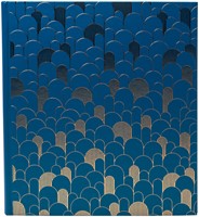 Fotoalbum Exacompta 29x32cm 60pag Néo Déco blauw 1 Stuk-2