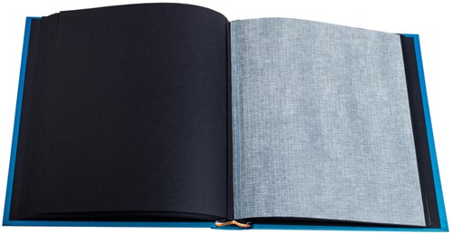 Fotoalbum Exacompta 29x32cm 60pag Néo Déco blauw 1 Stuk-2