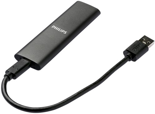 SSD Philips externe 250GB USB-C Grijs 1 Stuk-1