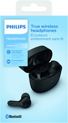Oortelefoon Philips In-ear TWS TAT2206 zwart 1 Stuk
