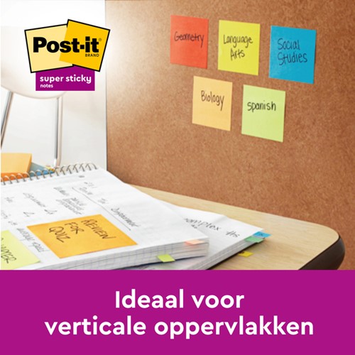 Memoblok 3M Post-it 4645 SS 101x152mm lijn roze 1 Stuk-2