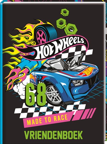 Vriendenboek Interstat Hot Wheels 1 Stuk