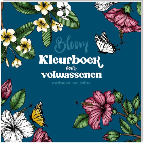 Kleurboek voor volwassenen Interstat Bloom 1 Stuk