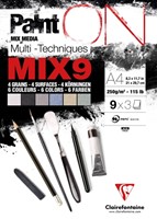 Mix Media Papier CF A4 Paint On 27 vel 250gram ass 1 Stuk