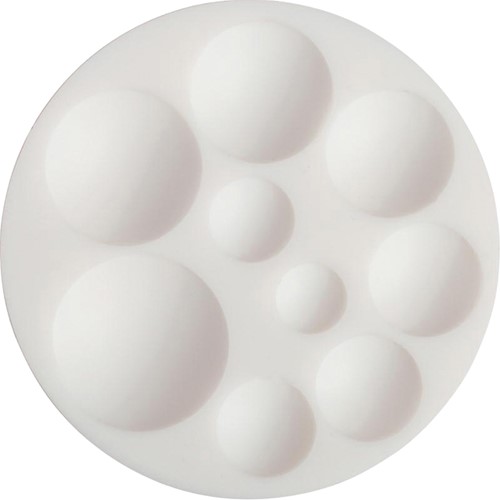 Siliconen mal Cernit rond 7cm 1 Stuk