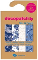 Hobbypapier Décopatch 30x40 4vel Shades of Blue 1 Etui