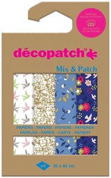 Hobbypapier Décopatch 30x40 4vel Shades of Blue 1 Etui
