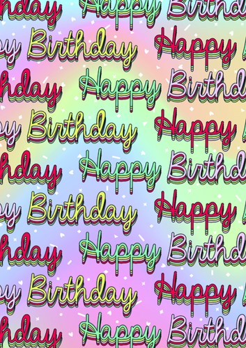 Consumentenrollen happy bday 1 Rol-3