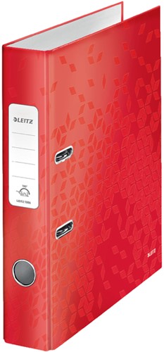 Ordner Leitz WOW 180 gelamineerd 50mm A4 rood 1 Stuk-3