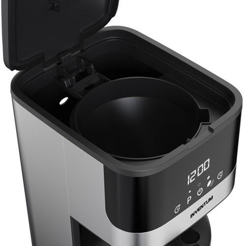 Koffiezetapparaat Inventum 1.2 liter zwart met rvs 1 Stuk-2