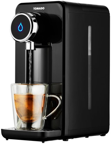 Heetwaterdispenser Tomado 2.5 liter zwart 1 Stuk