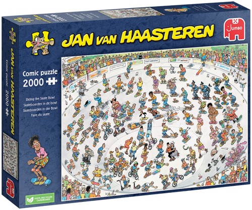 Puzzel JvH Skatebowl 2000 pcs 1 Stuk
