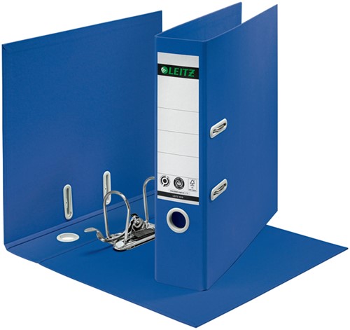 Ordner Leitz 180° Recycle 80 mm blauw 1 Stuk