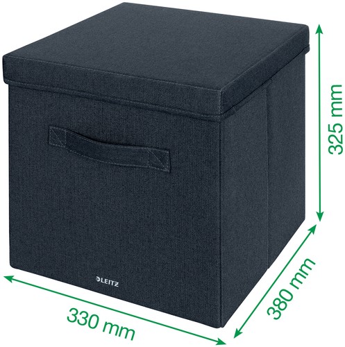 Opbergdoos Leitz gestof met deksel 330x325x380 2 Stuk-3