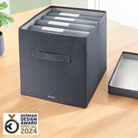Opbergdoos Leitz gestof met deksel 330x325x380 2 Stuk-3