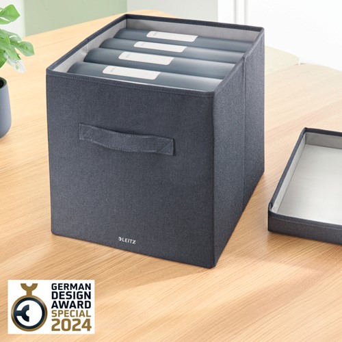 Opbergdoos Leitz gestof met deksel 330x325x380 2 Stuk-3