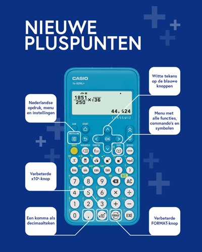 Rekenmachine Casio Classwiz fx-82NL+ 1 Stuk-1