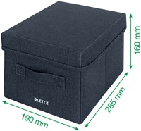 Opbergdoos Leitz gestof met deksel 190x160x285 2 Stuk-3