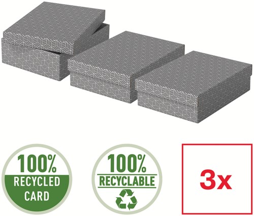 Opberg geschenkdoos Ess 265x100x360mm 3 st 3 Stuk-2