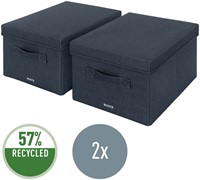 Opbergdoos Leitz gestof met deksel 285x203x380 2 Stuk-2