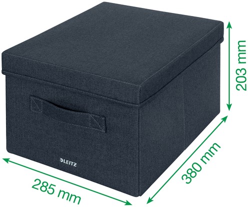 Opbergdoos Leitz gestof met deksel 285x203x380 2 Stuk-3