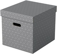 Opbergdoos Esselte 320x315x365mm grijs 3 st 3 Stuk