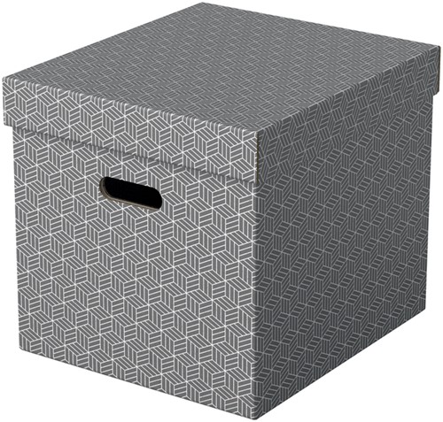 Opbergdoos Esselte 320x315x365mm grijs 3 st 3 Stuk