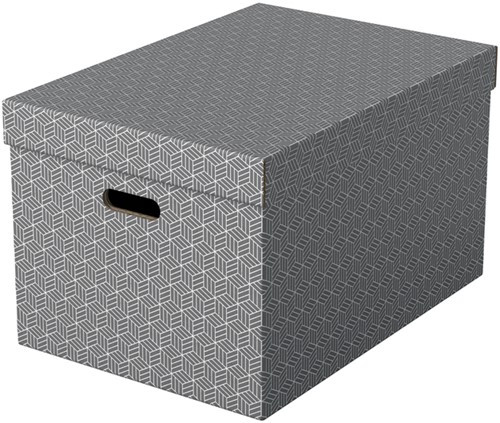 Opbergdoos Esselte 355x305x510mm grijs 3 st 3 Stuk