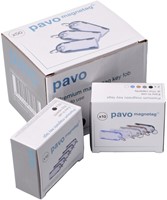 Sleutellabel Pavo magnetisch zwart 50st 50 Stuk-3