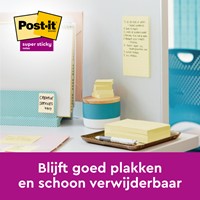 Memoblok 3M Post-it 654-SSCY 76x76mm geel 24 Stuk-3