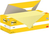 Memoblok 3M Post-it 654-CY 76x76mm geel 24 Stuk-2